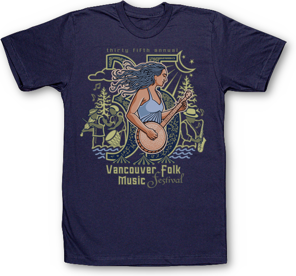 Vancouver Folk Music Festival Shirt